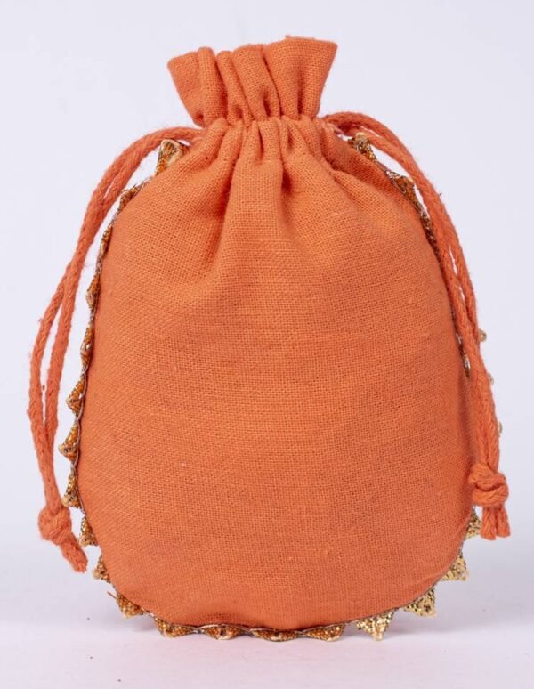 Round Lace Cotton Pouches | Elegant Gift Packaging | Wholesale Bags - Image 4