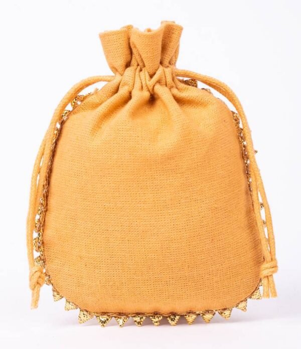 Round Lace Cotton Pouches | Elegant Gift Packaging | Wholesale Bags - Image 3