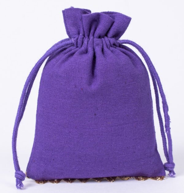 Lace Bottom Cotton Pouches | Custom Gift Bags | Luxury Packaging - Image 8