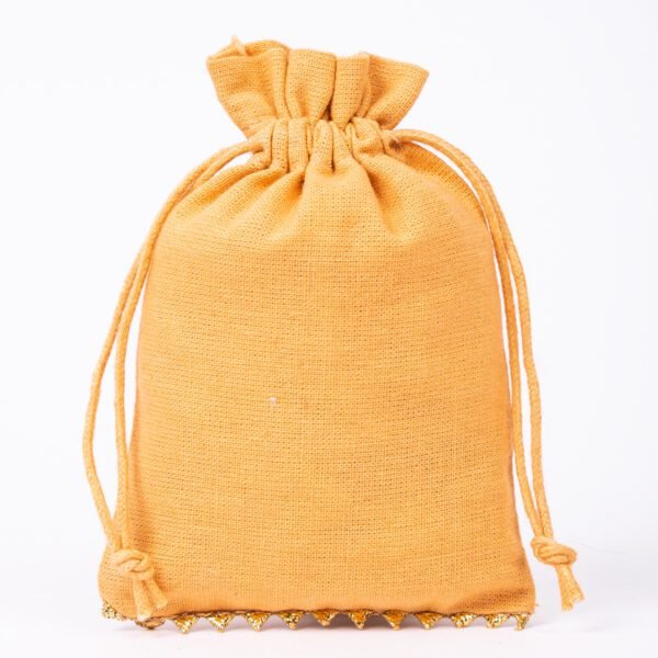 Lace Bottom Cotton Pouches | Custom Gift Bags | Luxury Packaging - Image 10
